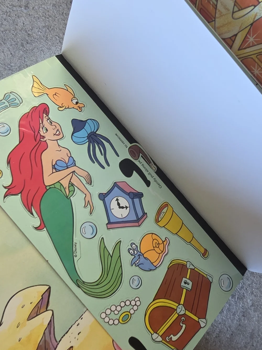 Colorforms Book: 101 Dalmatians  Little Mermaid And Mickey-